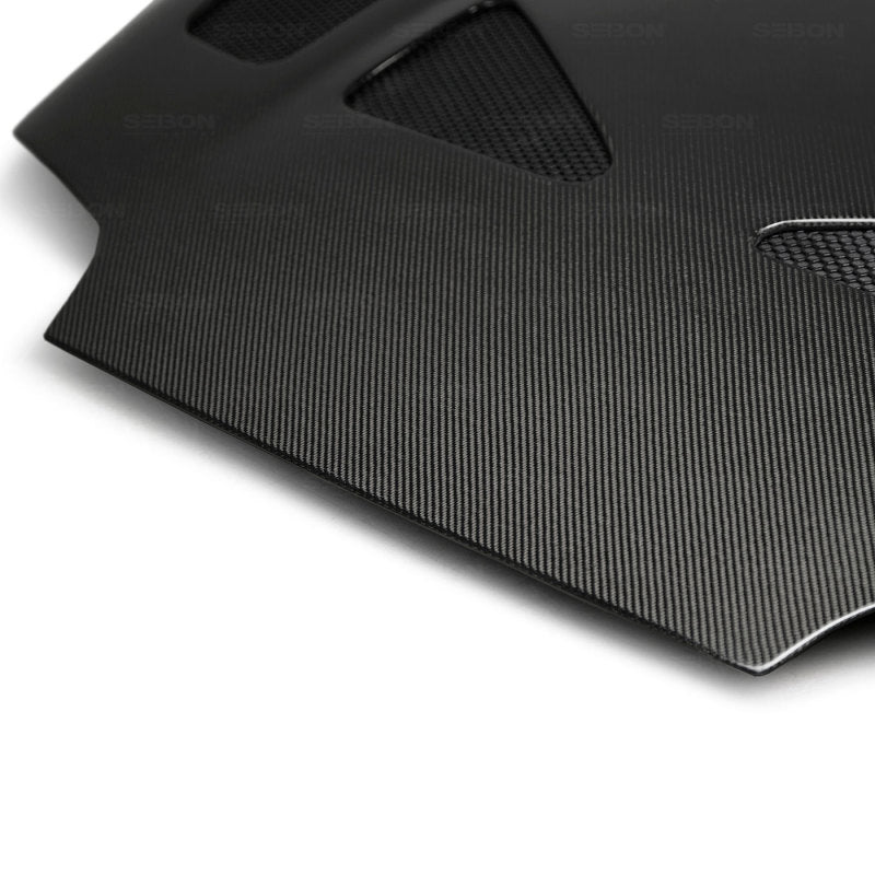 Seibon TR Style Carbon Fiber Hood for 93-98 Toyota Supra JZA80L