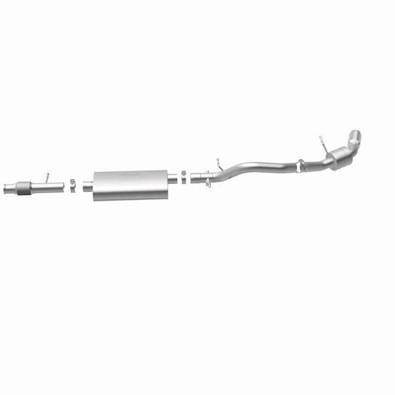 Magnaflow Cat-Back Exhaust System 3in Single Rear Exit 4in Tip for 2015-2020 Chevrolet Tahoe GMC Yukon - OneFastShop