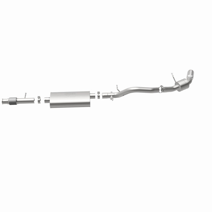 Magnaflow Cat-Back Exhaust System 3in Single Rear Exit 4in Tip for 2015-2020 Chevrolet Tahoe GMC Yukon - OneFastShop