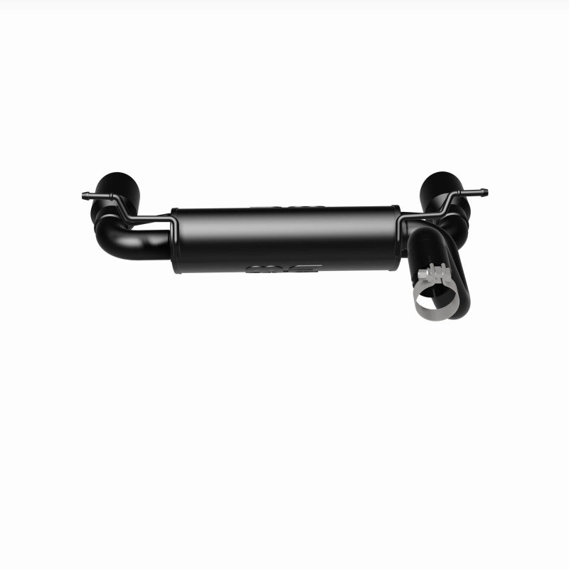 Magnaflow Axle-Back Exhaust for 2018+ Jeep Wrangler 3.6L with Dual Black Tip - OneFastShop
