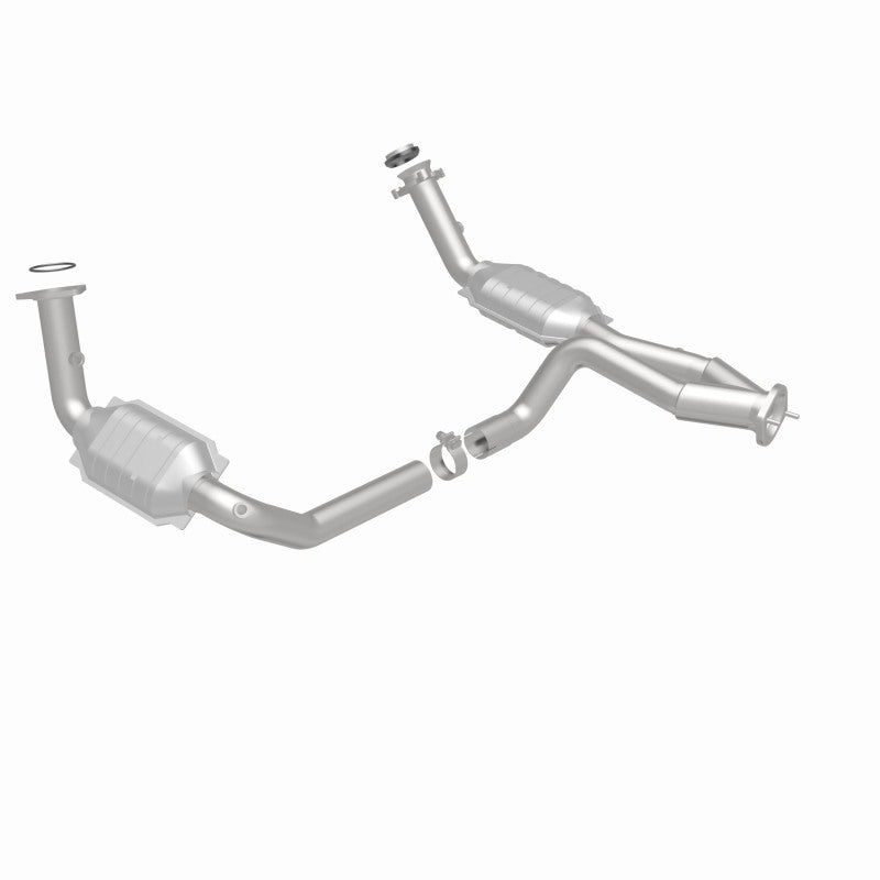 MagnaFlow Dual Catalytic Converter Assembly - Cadillac Escalade / Chevy Avalanche 5.3L (02-06) - OneFastShop