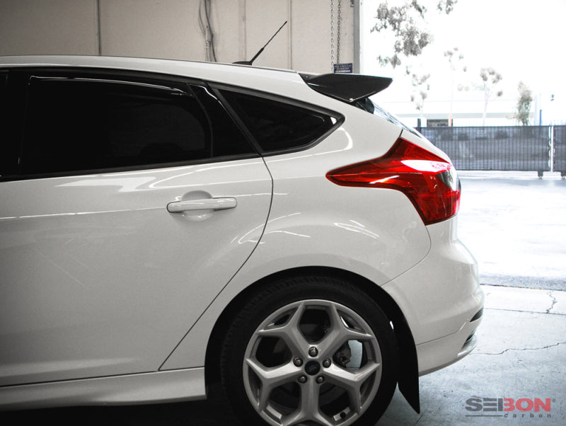 Seibon Carbon Fiber Rear Spoiler for 12-13 Ford Focus OEM Style
