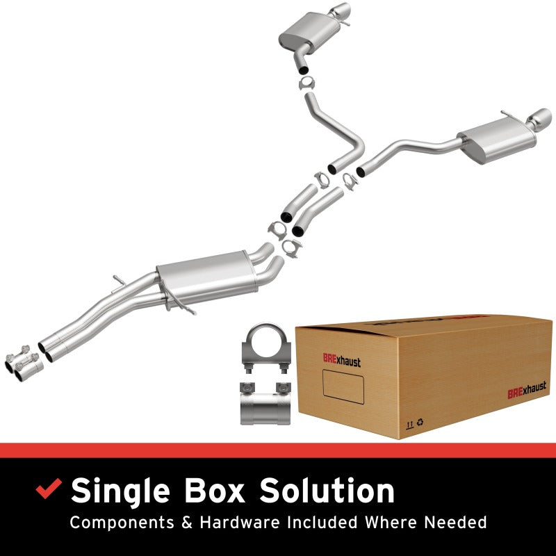 BRExhaust Exhaust Kit 2012-2015 Audi A6 Quattro A7 Quattro 3L