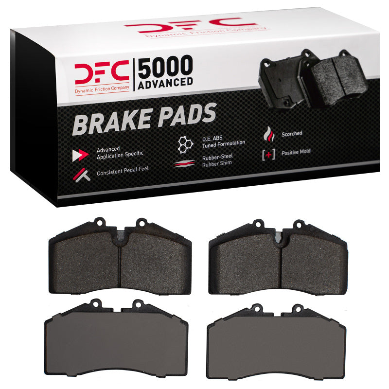DFC 5000 Advanced Low-Metallic Front Brake Pads - Porsche 911, 928, 944 (1986-1998)