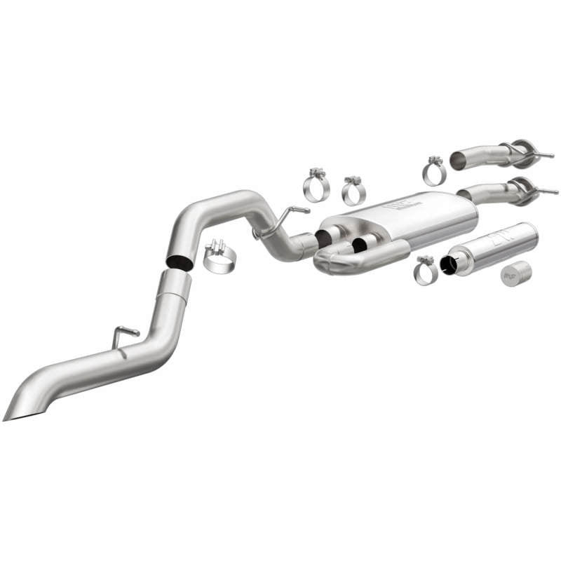 MagnaFlow Stainless Overland Cat-Back Exhaust - Chevy Colorado/GMC Canyon 15-21 - OneFastShop