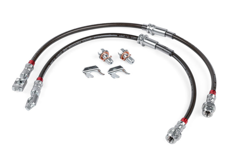 APR Front Braided Stainless Steel Brake Line Set - Audi A3 / Volkswagen GTI / Jetta 2005-2022