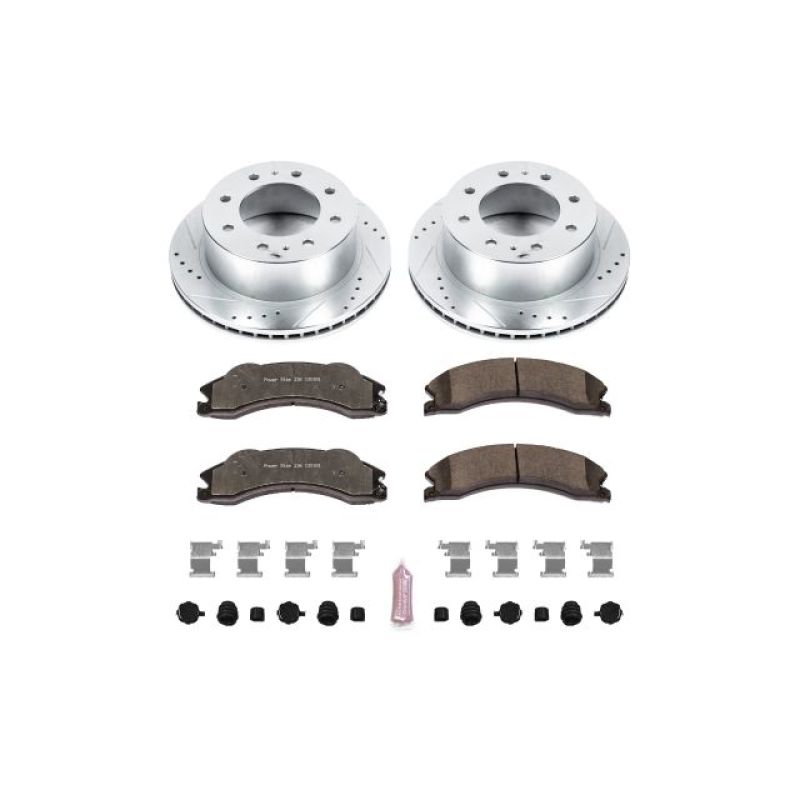 Power Stop 11-20 GMC Sierra 3500 HD Rear Z36 Truck and Tow Brake Kit