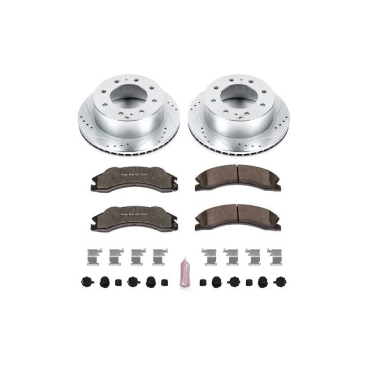 Power Stop 11-20 GMC Sierra 3500 HD Rear Z36 Truck and Tow Brake Kit