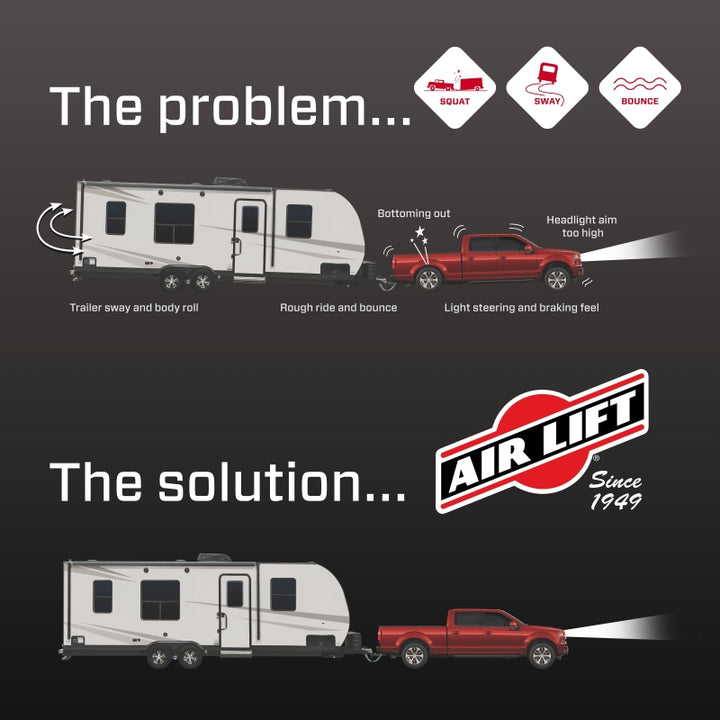 Air Lift LoadLifter 7500 XL Ultimate Air Spring Kit - Ford F-250 F-350 2020 4WD SRW - OneFastShop