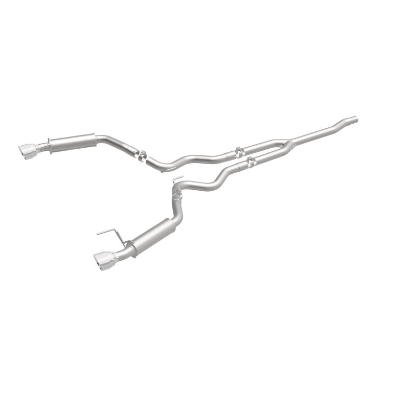Magnaflow Cat-Back Exhaust 15-23 Ford Mustang 2.3L L4 Competition SS Dual Split Rear 4.5in Black Tips - OneFastShop