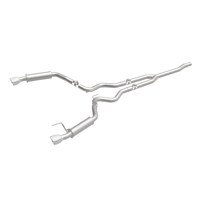Magnaflow Cat-Back Exhaust 15-23 Ford Mustang 2.3L L4 Competition SS Dual Split Rear 4.5in Black Tips - OneFastShop