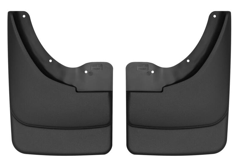 Husky Liners Custom Molded Front Mud Guards Thermoplastic Impact Resistant For 03-10 Dodge Ram 1500 2500 3500 06-10 Ram Mega Cab