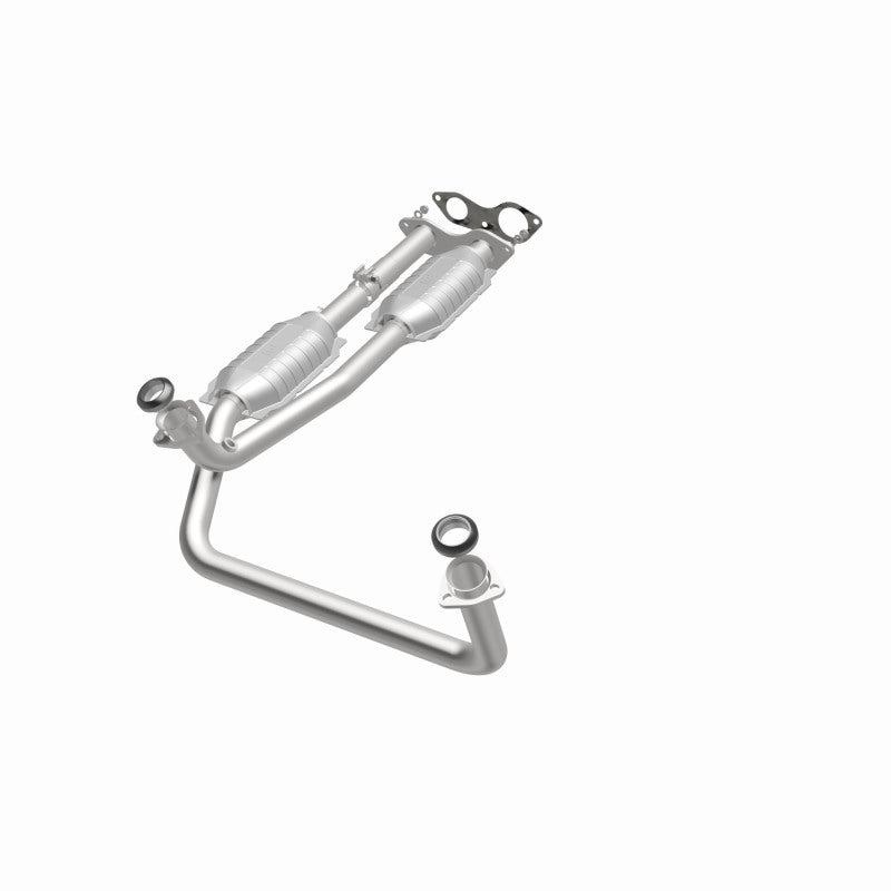 MagnaFlow Catalytic Converter DF Dual Outlet for GM Truck/SUV 96 - OneFastShop