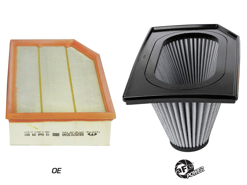 Afe Magnum Flow Pro Dry S Inverted Air Filter for Jeep Wrangler JL I4-2.0L(t)