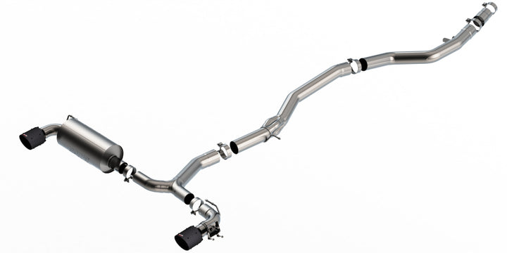 Borla Catback Exhaust System for 2020-2024 Toyota GR Supra 3.0L I6 - 3in ATAK with Carbon Fiber Tips