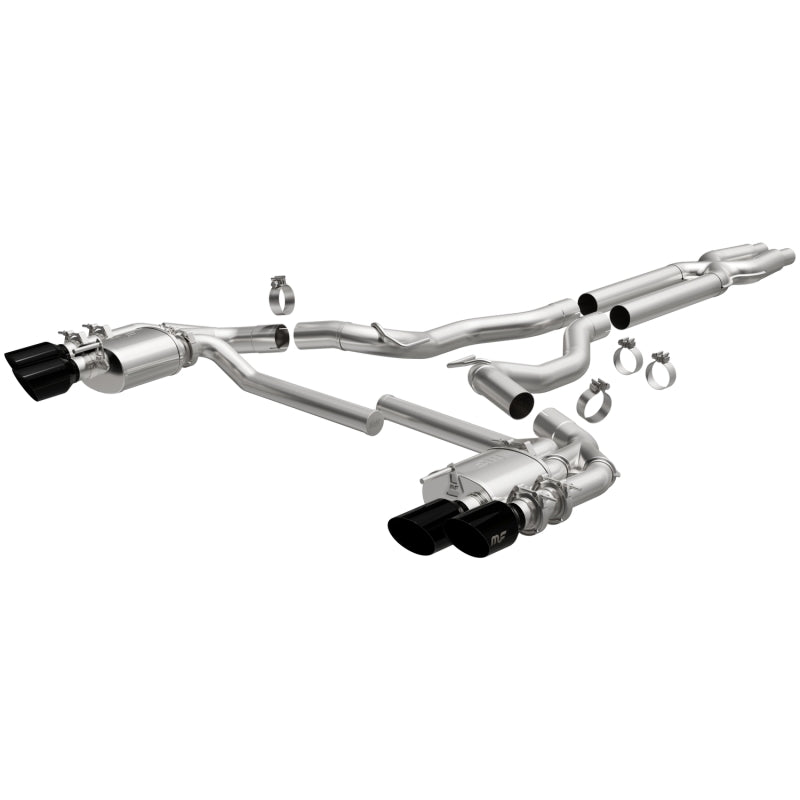 Magnaflow NEO Cat-Back Exhaust System for 18-21 Ford Mustang 5.0L V8 GT, Bullitt, Mach 1 with Quad Black Chrome Tips - OneFastShop