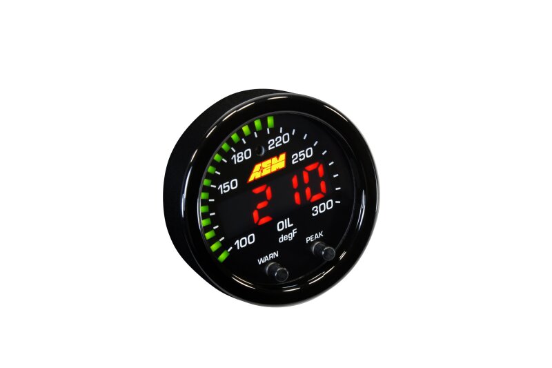 AEM X-Series Temperature Gauge 100-300F