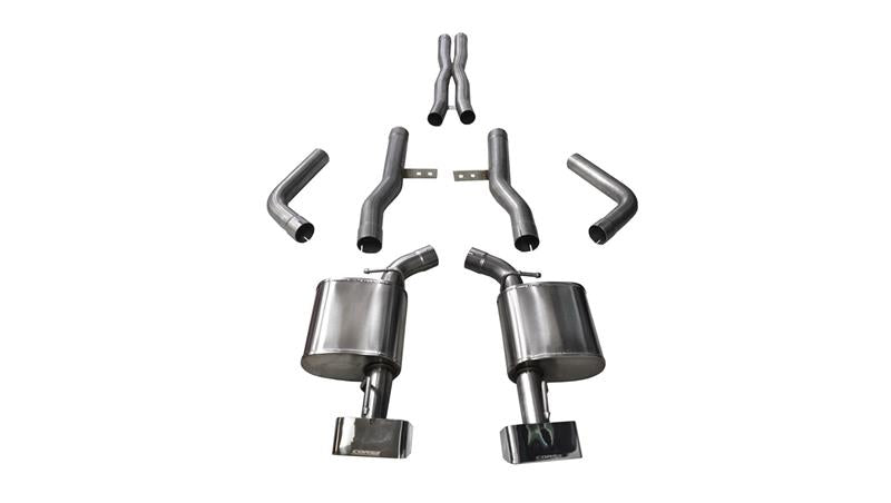 CORSA Xtreme Cat-Back Exhaust - Dodge Challenger 2015-2023 - Polished Tips