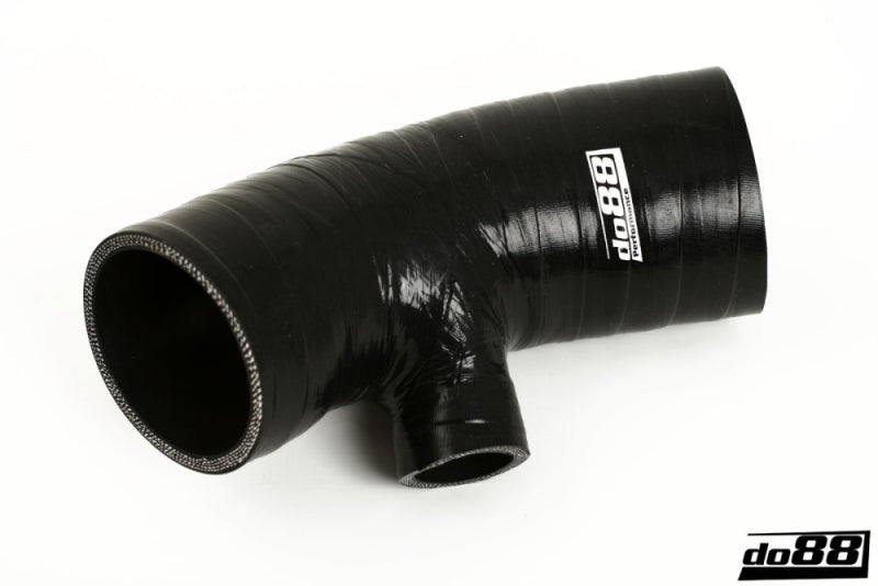 do88 Silicone Turbo Inlet Hose - Volvo D5 2.4D 2001-2006 - Black