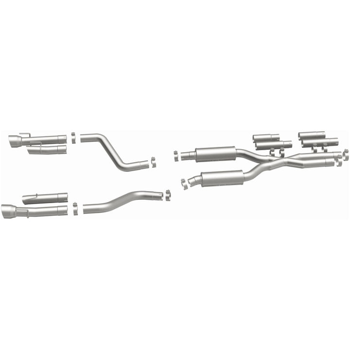 MagnaFlow Cat-Back Exhaust System 409 SS Polished 3in Quad Tips - 2017+ Dodge Charger