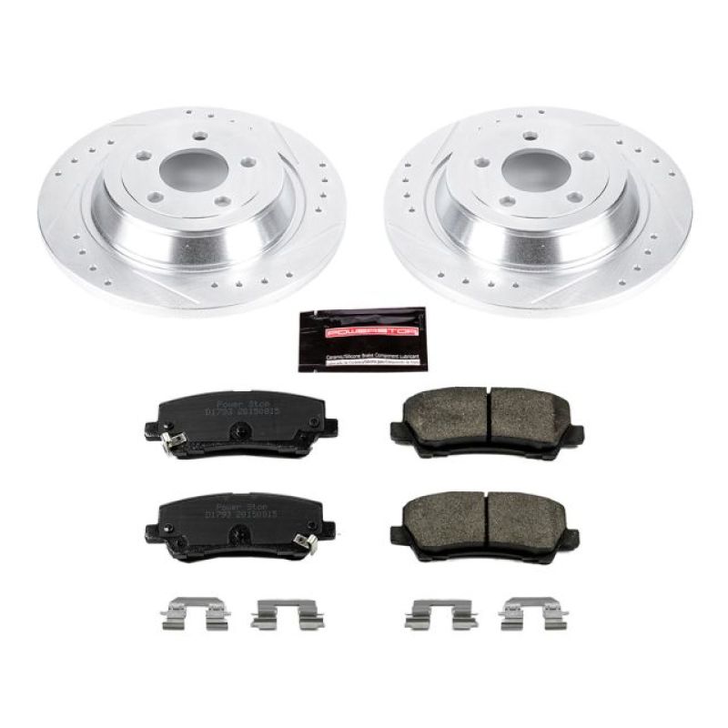 PowerStop Z23 Evolution Sport Rear Brake Kit - Ford Mustang 2015-2023