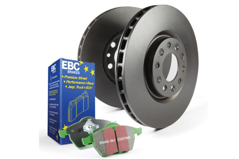 EBC S11 Brake Pad and Rotor Kit with Aramid Fiber Pads for 2002-2010 Subaru Impreza and 2006-2006 Saab 9-2X Models - OneFastShop