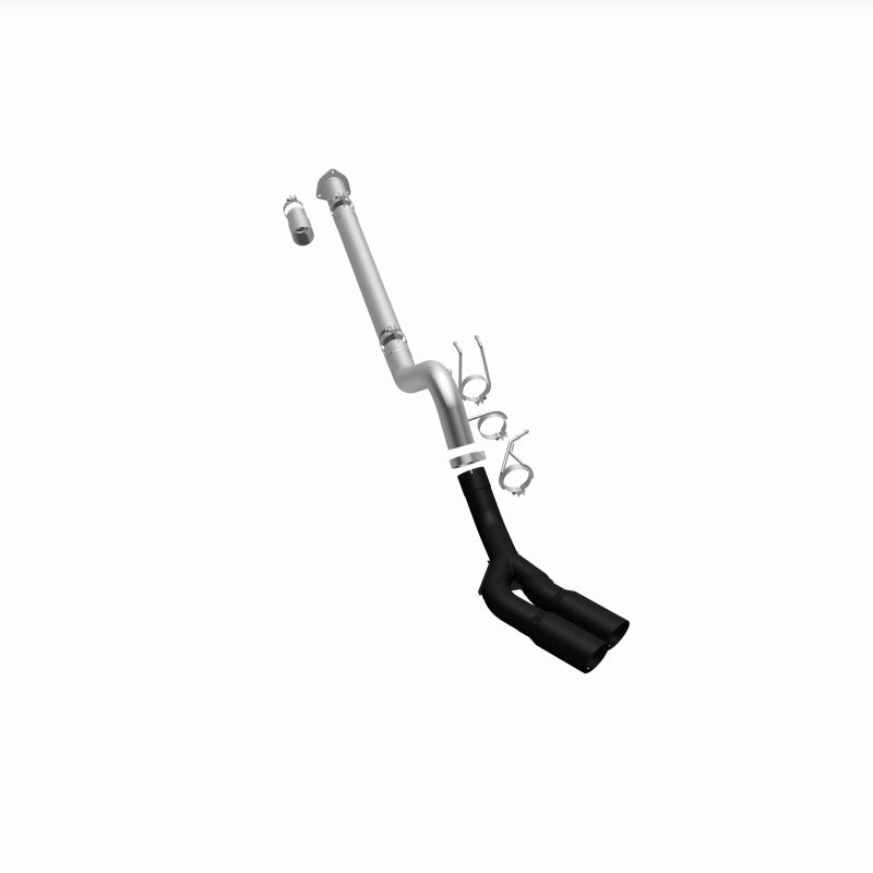 MagnaFlow Black Series Exhaust System for 08-18 Ford F-250/F-350/F-450 4.6L/6.7 - DPF-Back Black 4in Dual Single Rear Exit