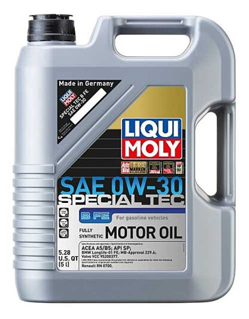 LIQUI MOLY 5L Special Tec B FE Motor Oil SAE 0W30 for Acura Integra MDX RL RSX TL TSX BMW 1 Series 3 5 7 X1 X3 X5