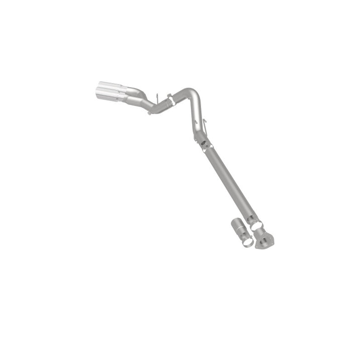 MagnaFlow Pro Series Exhaust System DPF-Back 4in SS Dual Single Rear Exit - 08-17 Ford F-250/F-350/F-450 - OneFastShop