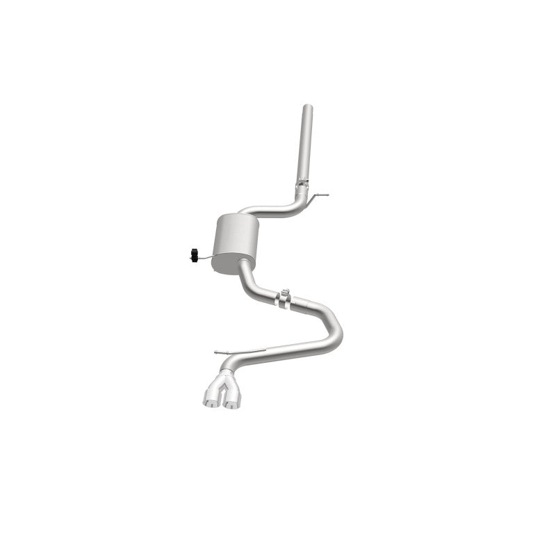 Magnaflow Cat-Back Exhaust System 2015 Volkswagen Golf 1.8L Dual Driver Side Exit 2.5in Polished Tips - OneFastShop
