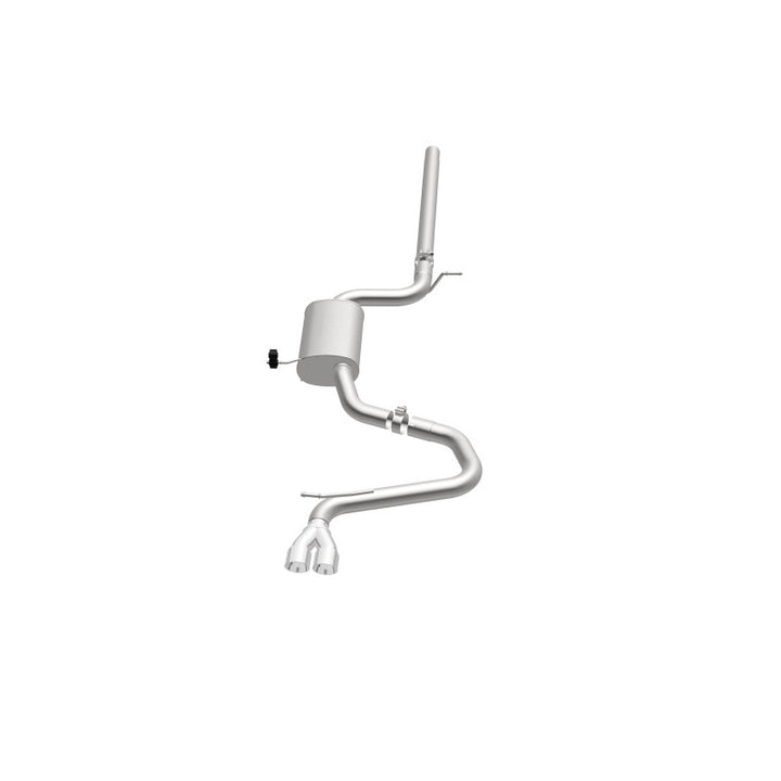 Magnaflow Cat-Back Exhaust System 2015 Volkswagen Golf 1.8L Dual Driver Side Exit 2.5in Polished Tips - OneFastShop