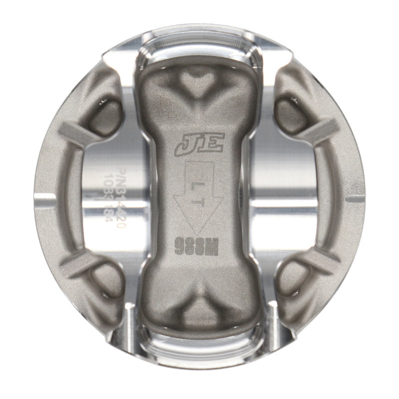 JE Pistons Gen 3 Coyote 5.0L 3.701in Bore 12:1 CR 5.86cc Dome Pistons - Set of 8 Pistons.