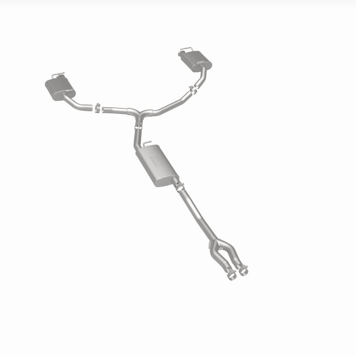 Magnaflow Stainless Cat-Back Performance Exhaust for 11-12 Dodge Charger V6 3.6L Dual Split Rear Exit - OneFastShop