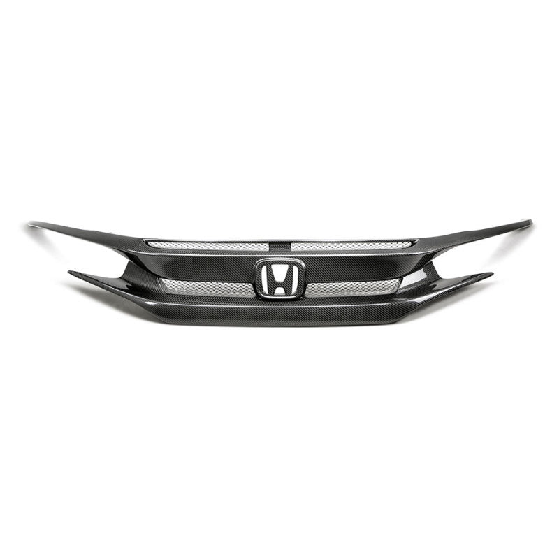 Seibon Carbon Fiber Front Grill for 16-18 Honda Civic (OEM-Style)
