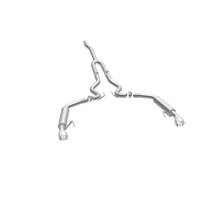 Magnaflow Cat-Back Exhaust 15-23 Ford Mustang 2.3L L4 Competition SS Dual Split Rear 4.5in Black Tips - OneFastShop