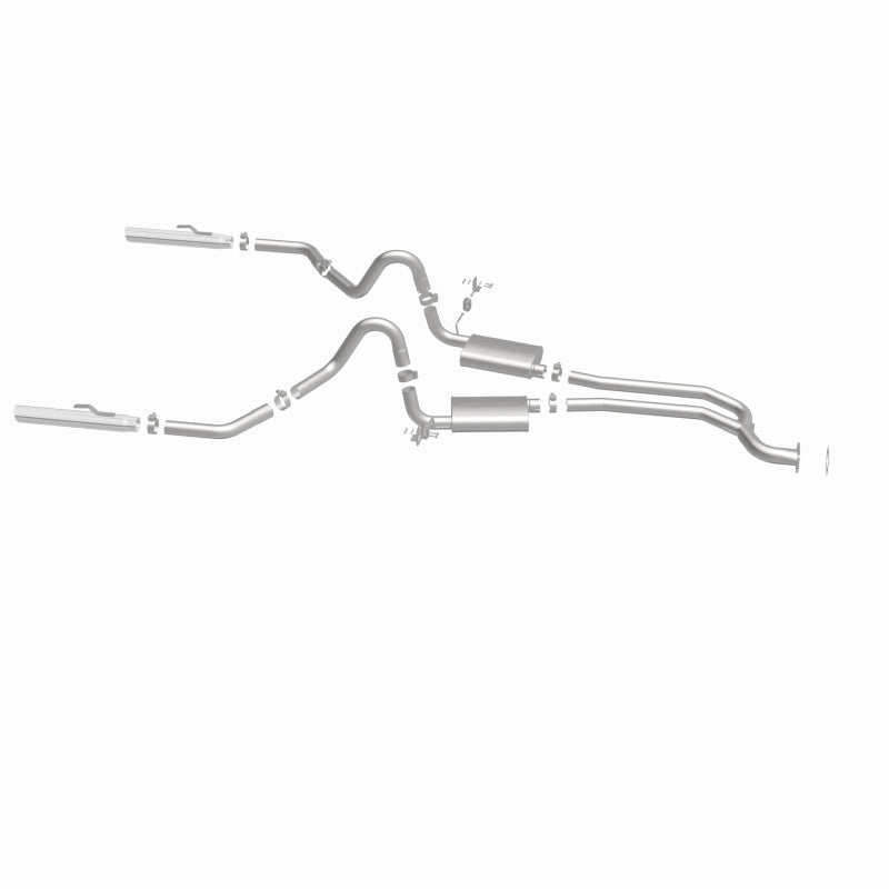 Magnaflow Street Series Cat Back Exhaust System 3 Inch Mandrel Bent 1983 1988 Chevy Monte Carlo SS 5.0L - OneFastShop