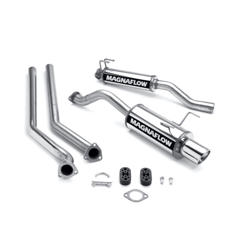 Magnaflow Street Series Cat-Back Exhaust System for 02-03 Acura RSX with 4in. Tip - OneFastShop