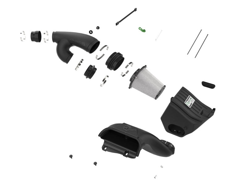 aFe Quantum Cold Air Intake System with Pro DRY S Filter for Ford F-150 EcoBoost V6 2.7L/3.5L
