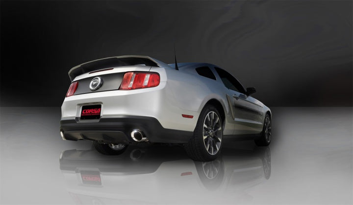 Corsa Polished Xtreme Axle-Back Exhaust for 2011-2014 Ford Mustang GT/Boss 302 5.0L V8