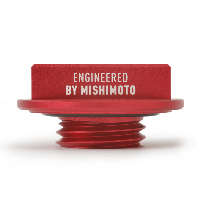 Mishimoto Oil Filler Cap Red Hoonigan Acura CL 1997-1999 - OneFastShop