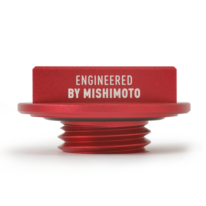 Mishimoto Oil Filler Cap Red Hoonigan Acura CL 1997-1999 - OneFastShop