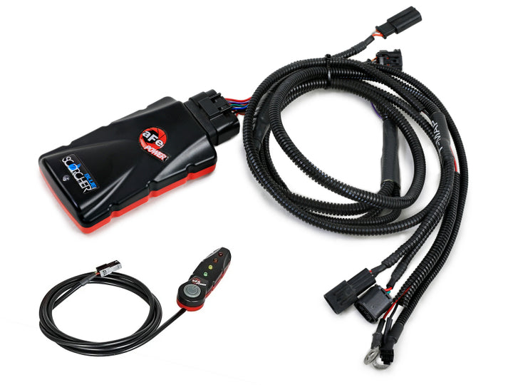 aFe Scorcher Blue Module for 2024–2025 Toyota Tacoma and 2025 Toyota 4Runner L4 2.4L (T) - OneFastShop