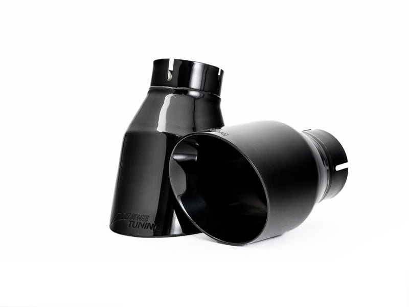 AWE Tuning Touring Edition Exhaust Dual Outlet for Audi B9 A4 - Diamond Black Tips