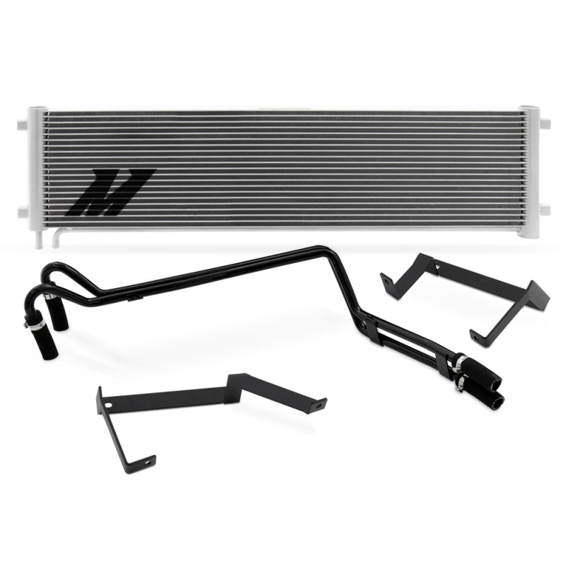 Mishimoto Transmission Cooler Kit Silver for Ford 6.7L Powerstroke 11-16