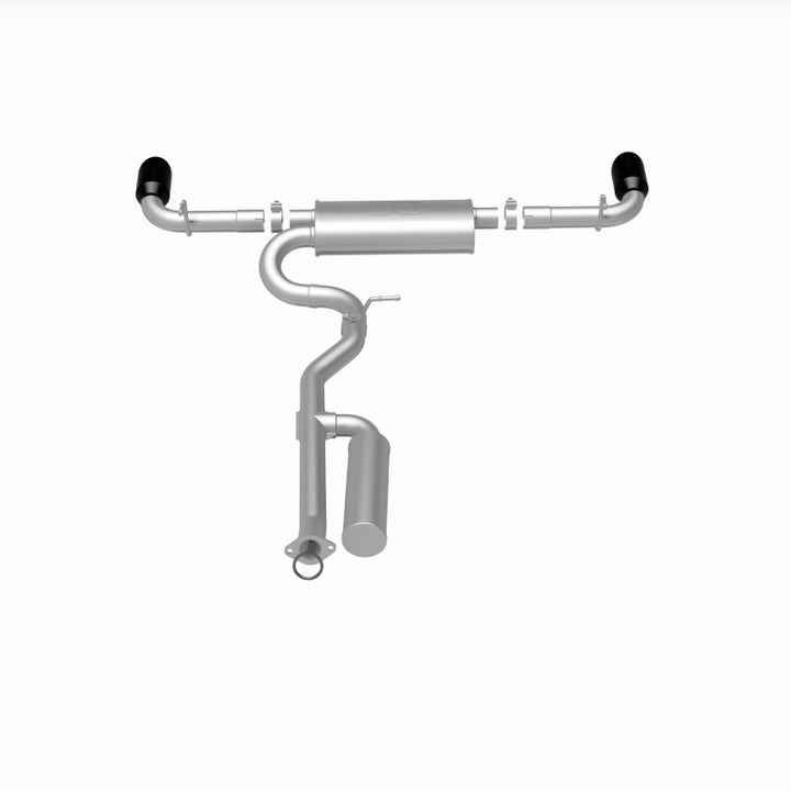 Magnaflow Street Series Cat-Back Exhaust System for 19-21 Toyota RAV4 - Dual Rear Exit - Black - OneFastShop