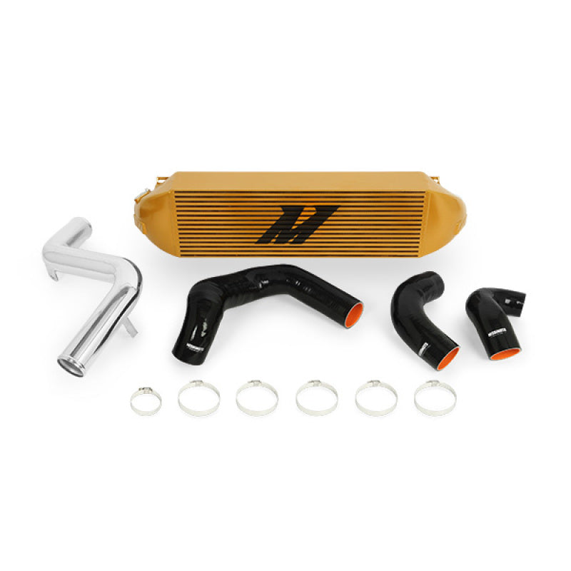 Mishimoto Intercooler with Polished Pipes - Ford Focus ST 2013-2018 - Gold