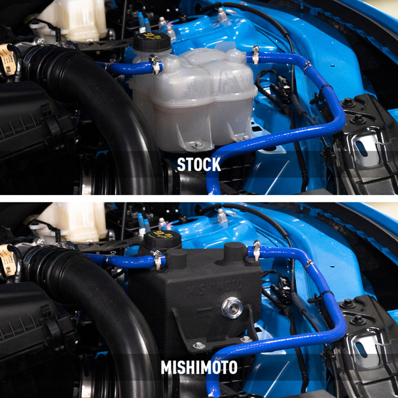 Mishimoto Expansion Tank - Ford Mustang V8 / 2.3L EcoBoost 2024-2026 - Polished, image 2