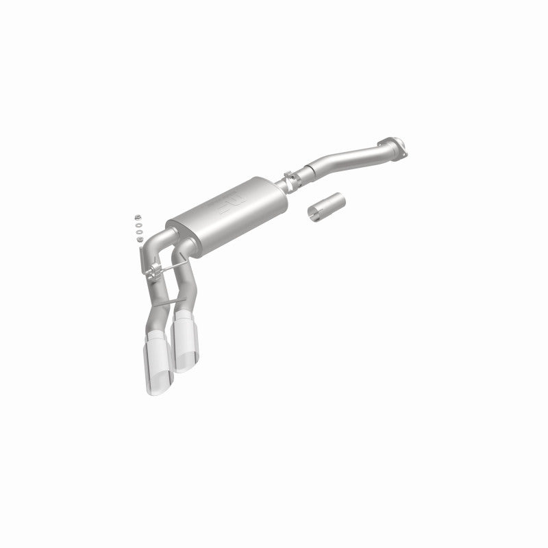 Magnaflow CatBack Performance Exhaust for 11-13 Ford F-150 Dual Same Side Before P/S Rear Tire - OneFastShop