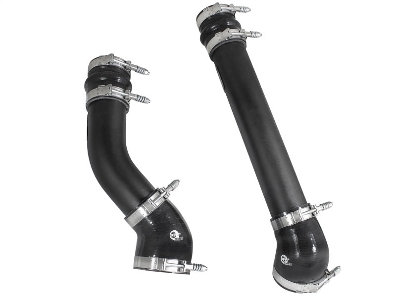 aFe Bladerunner 3 Inch Black Intercooler Tubes Dodge 94-02 L6-5.9 Diesel