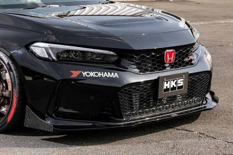 HKS Type-S Unpainted Front Spoiler - Honda Civic Type R (FL5) 2023-2025, image 3